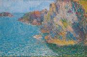 John Peter Russell La Pointe de Morestil par mer calme oil painting artist